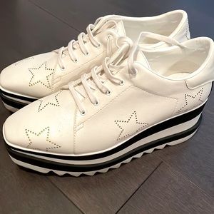 Stella McCartney Sneak Elyse Platforms! Size 10- perfect condition.